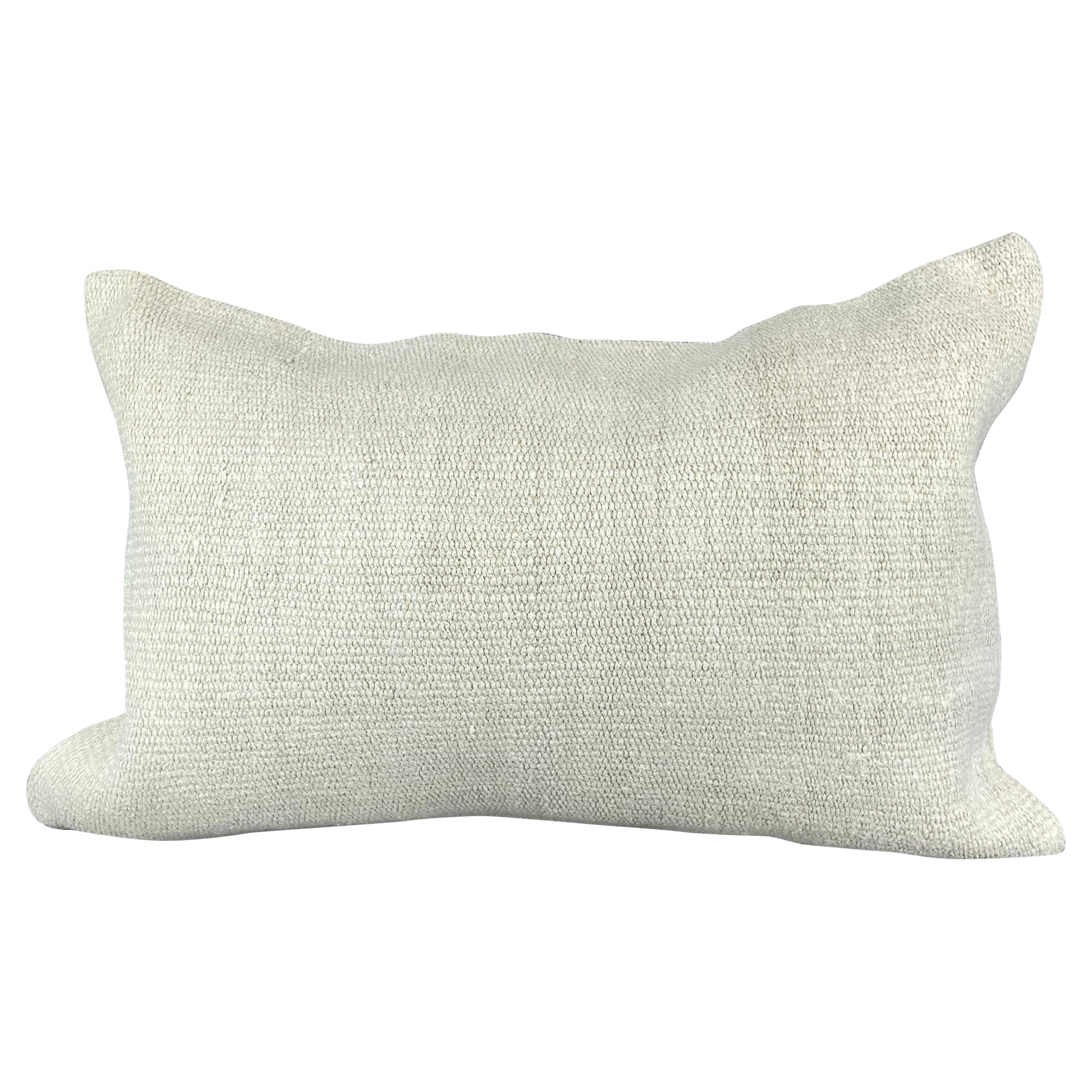 16 x 24 Cuscino in Canapa Cuscino Turco Nature Bianco Cuscino Copricuscino #6130