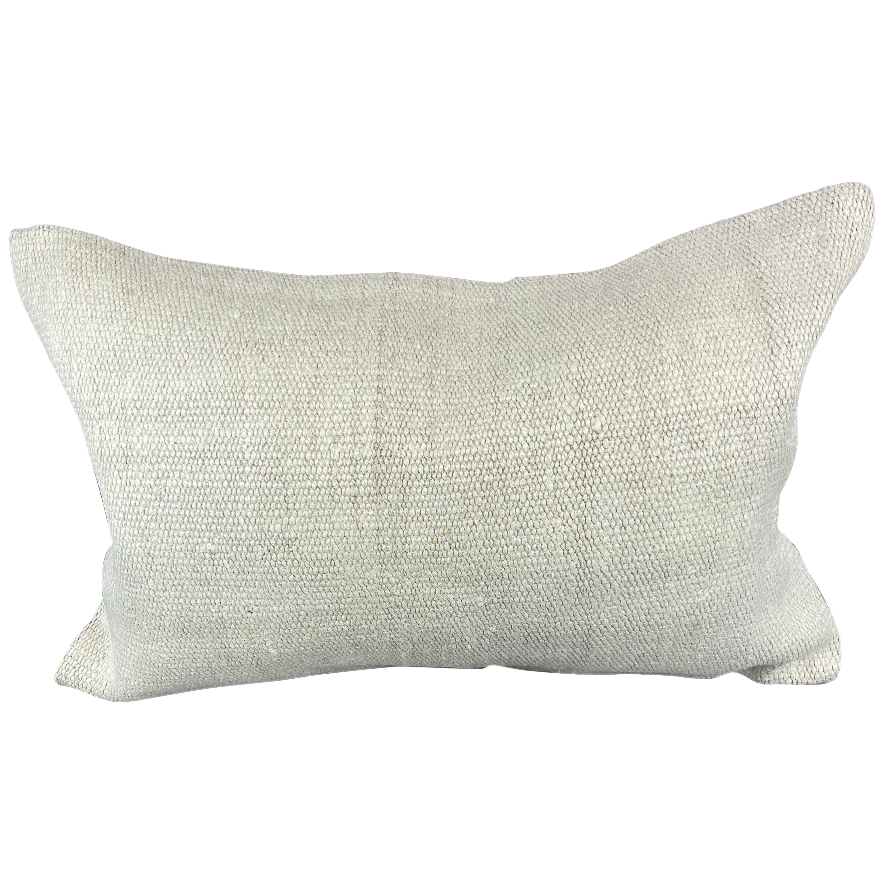 16 x 24 Cuscino in Canapa Cuscino Turco Nature Bianco Cuscino Copricuscino #6134
