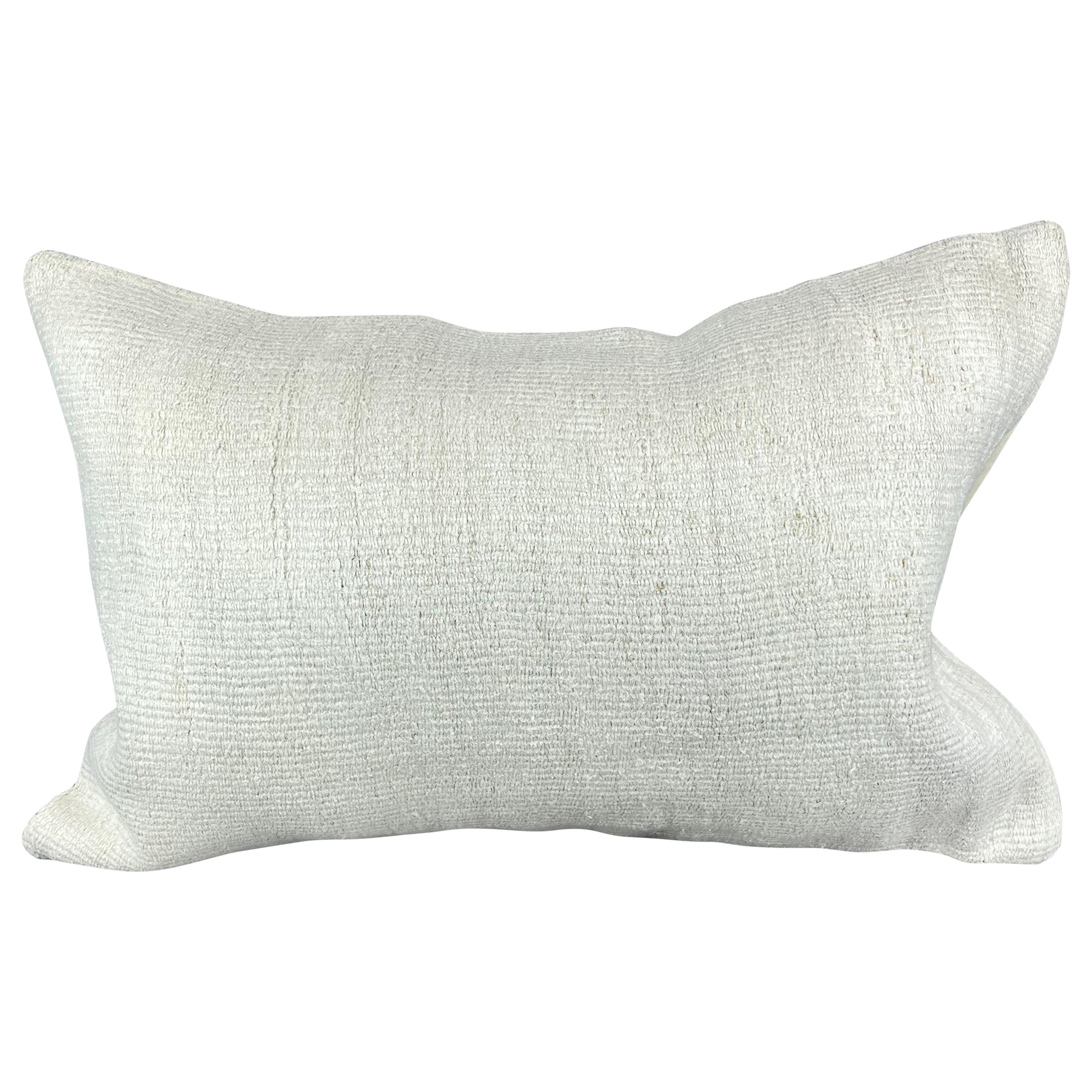 16 x 24 Cuscino in Canapa Cuscino Turco Nature Bianco Cuscino Copricuscino #6140 in vendita