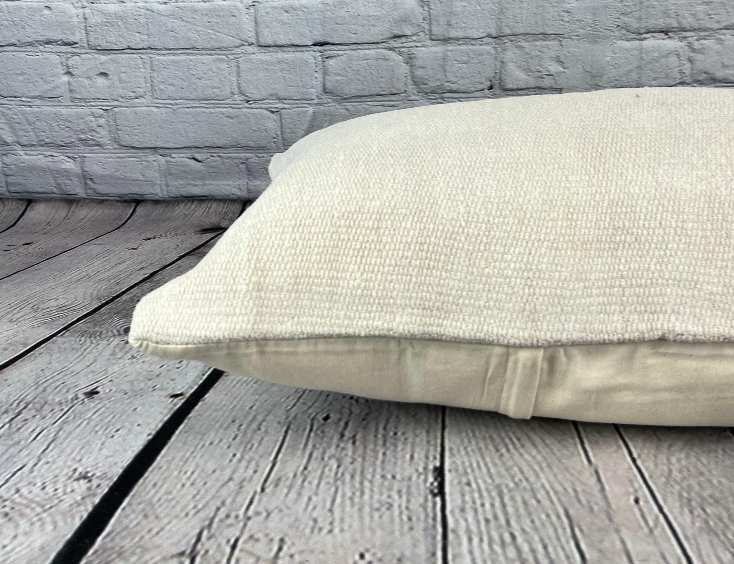 16 x 24 Hemp Kissen Türkisches Kissen mit natürlichem weißem Kissenbezug #6144 im Zustand „Neu“ im Angebot in Houston, TX