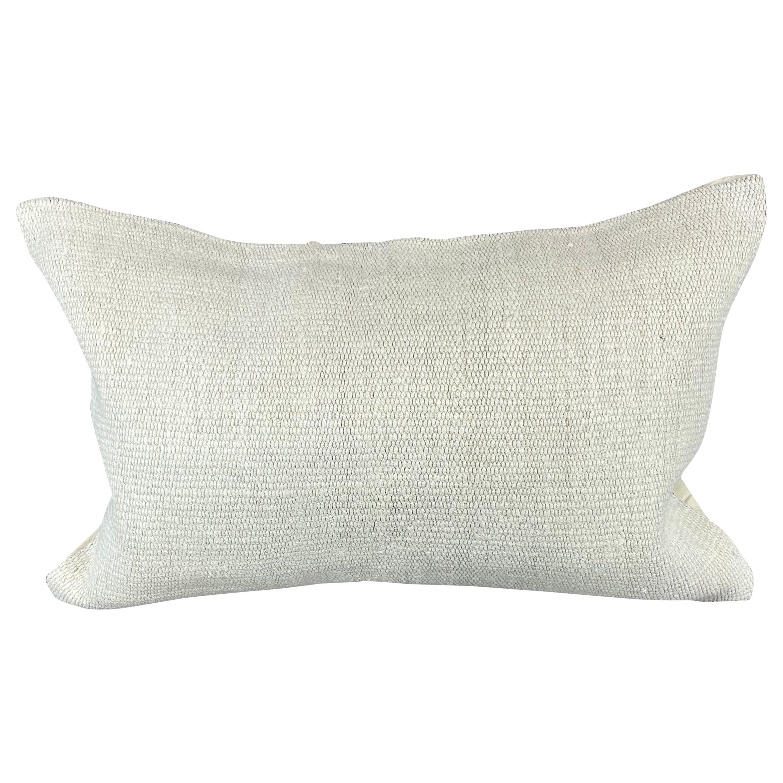 16 x 24 Cuscino in Canapa Cuscino Turco Nature Bianco Cuscino Copricuscino #6148