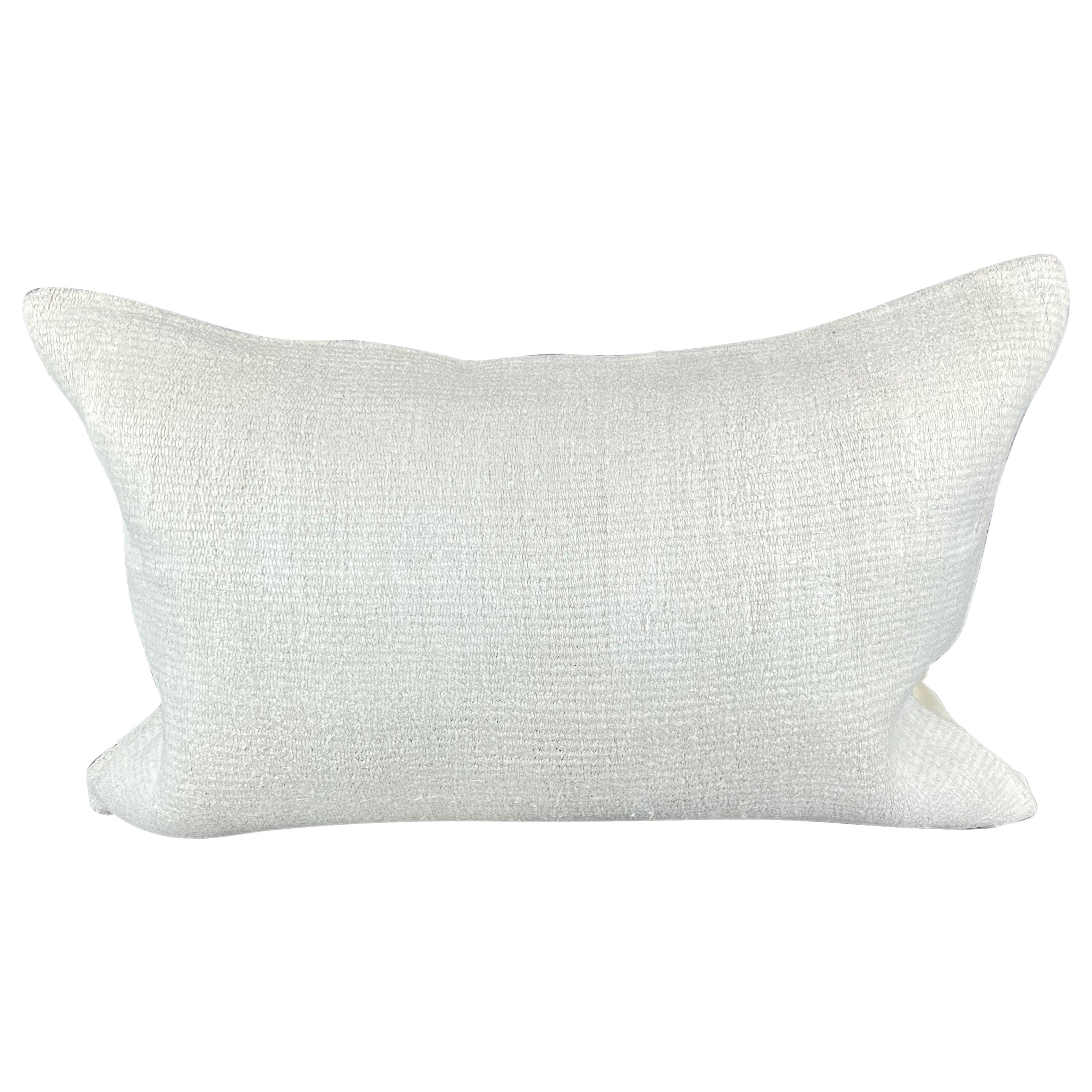 16 x 24 Cuscino in Canapa Cuscino Turco Nature Bianco Cuscino Copricuscino #6154