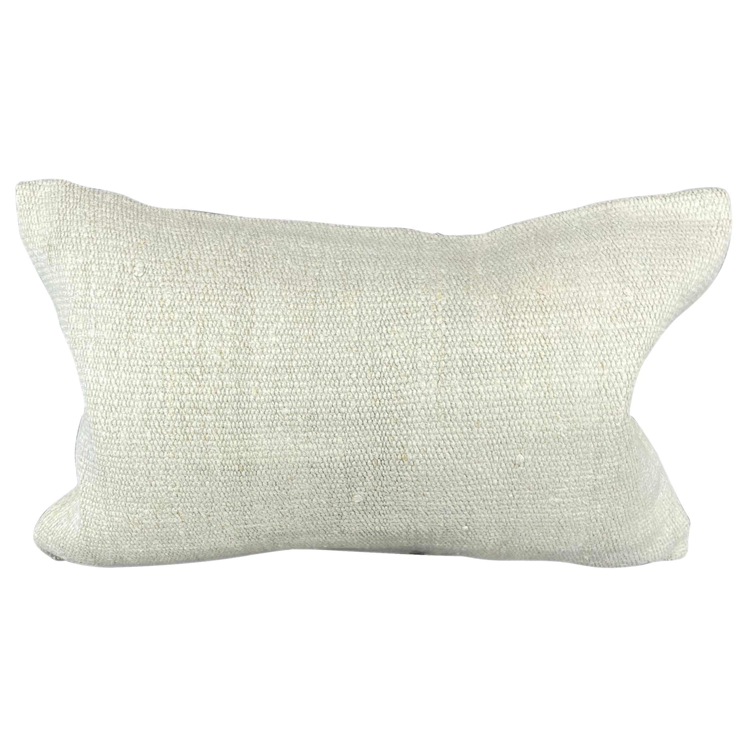16 x 24 Cuscino in Canapa Cuscino Turco Nature Bianco Cuscino Copricuscino #6156