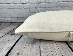 16 x 24 Hemp Pillow Turkish Cushion Natural White Pillow Cushion Cover #6162