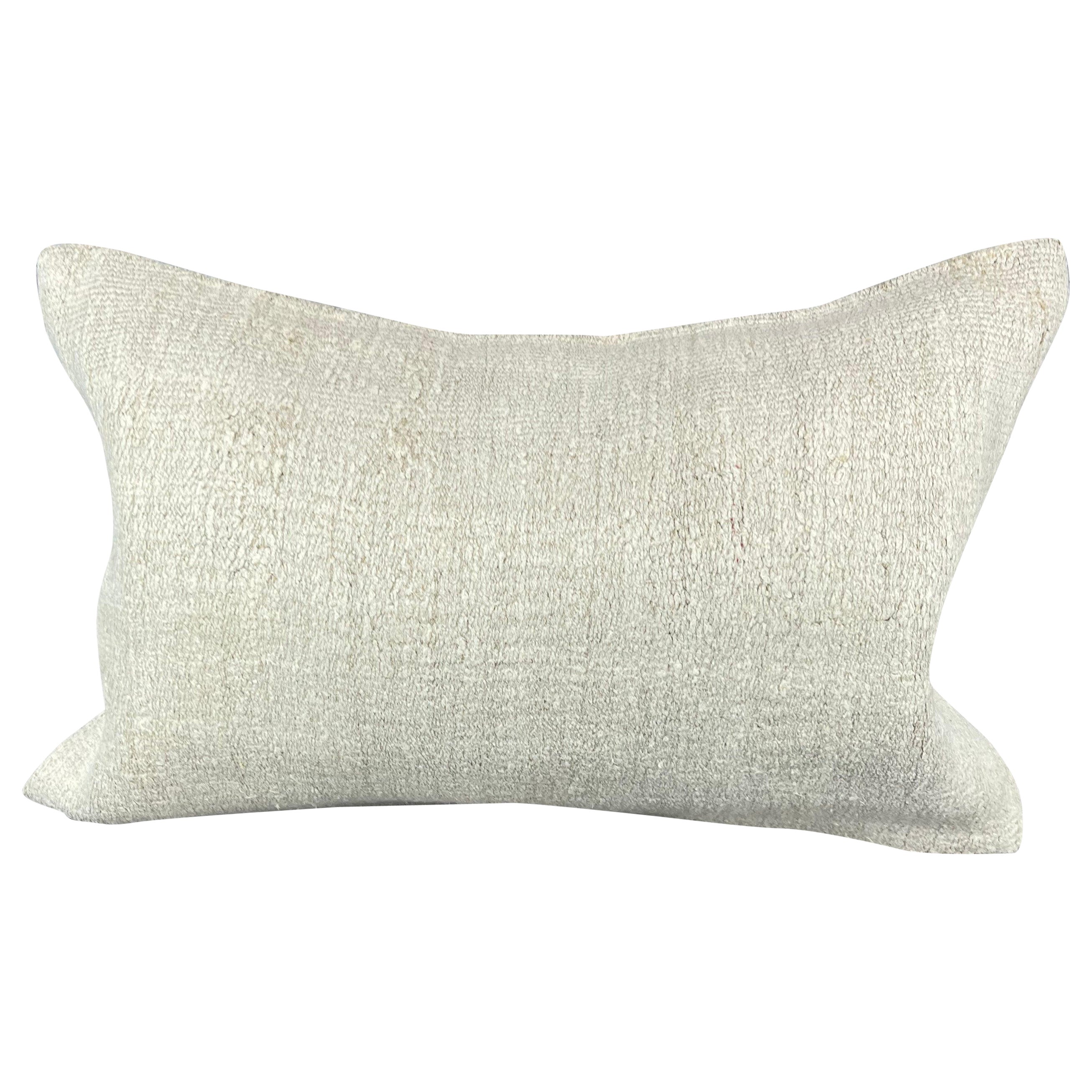 16 x 24 Cuscino in Canapa Cuscino Turco Nature Bianco Cuscino Copricuscino #6164
