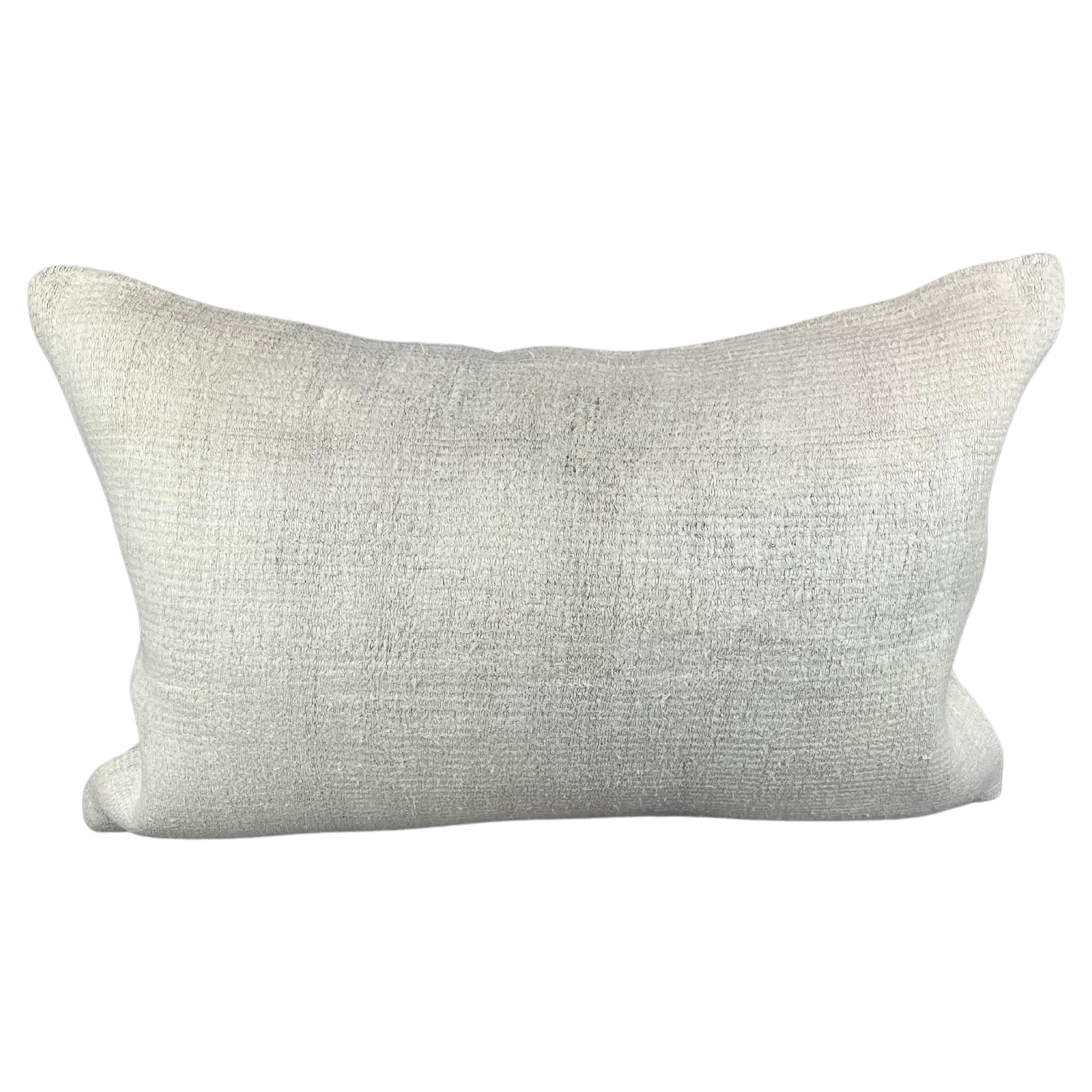 16 x 24 Cuscino in Canapa Cuscino Turco Nature Bianco Cuscino Copricuscino #6179