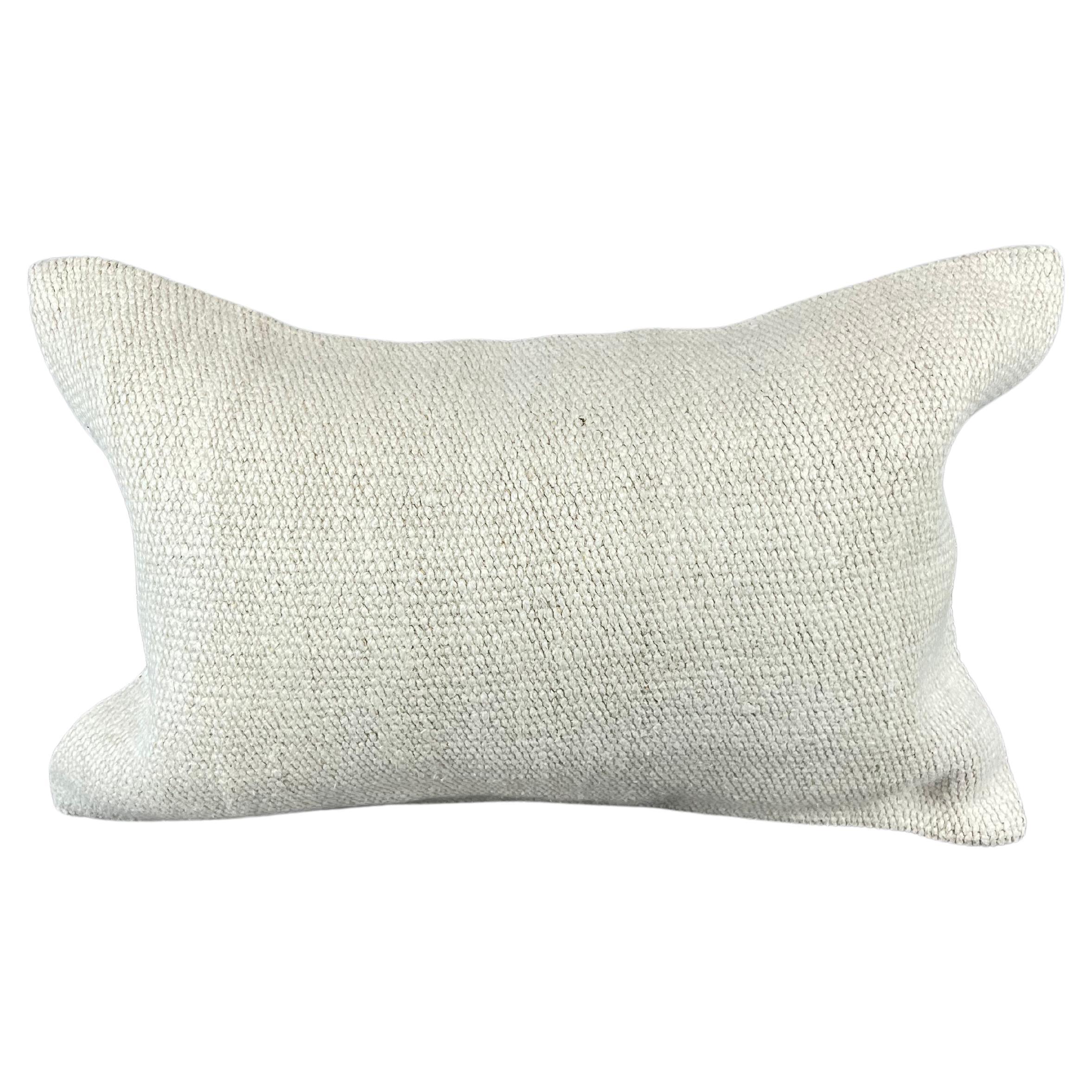 Coussin d'oreiller turc coussin blanc naturel 16 x 24 n° 6183