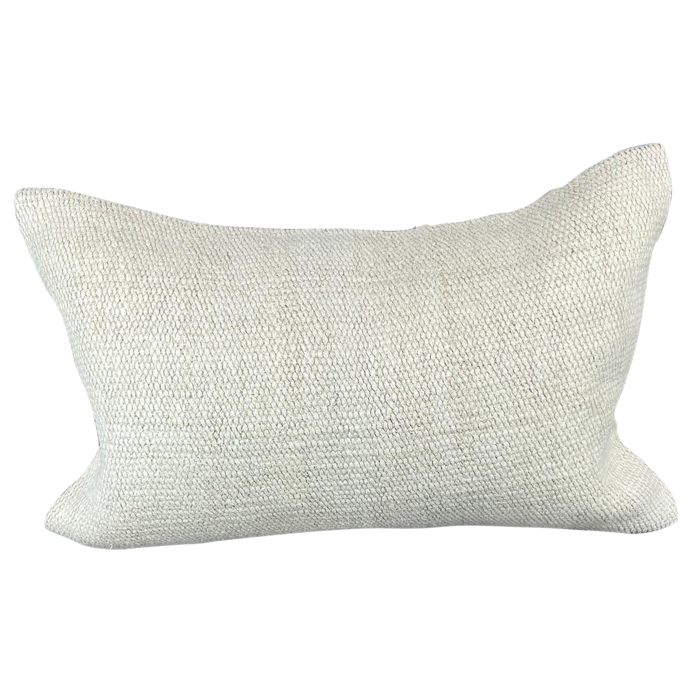 16 x 24 Cuscino in Canapa Cuscino Turco Nature Bianco Cuscino Copricuscino #6184