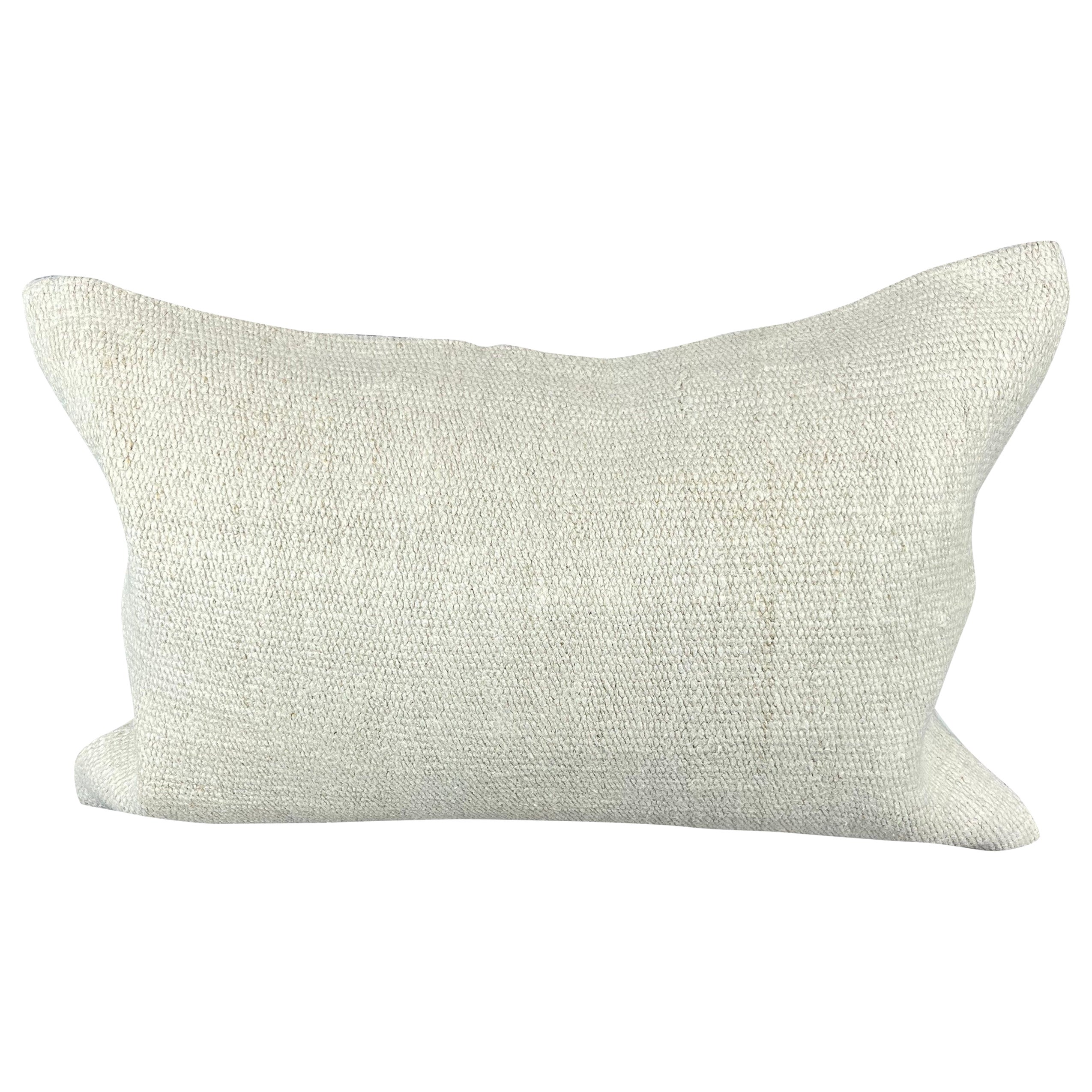 16 x 24 Cuscino in Canapa Cuscino Turco Nature Bianco Cuscino Copricuscino #6190