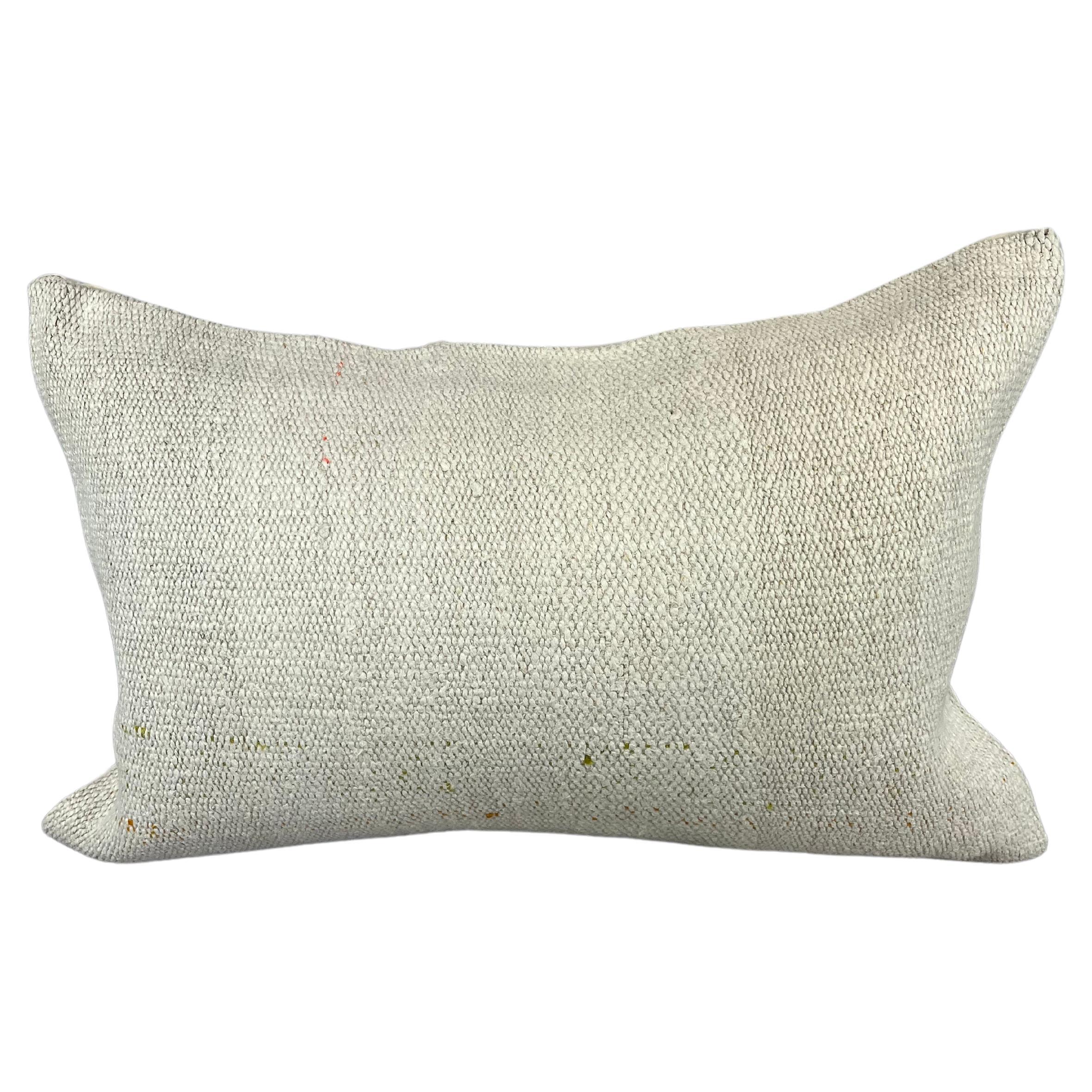 16 x 24 Cuscino in Canapa Cuscino Turco Nature Bianco Cuscino Copricuscino #6196