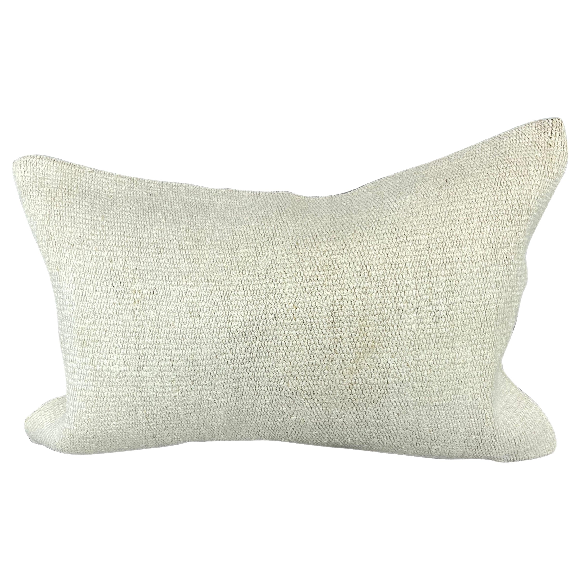 16 x 24 Cuscino in Canapa Cuscino Turco Nature Bianco Cuscino Copricuscino #6198