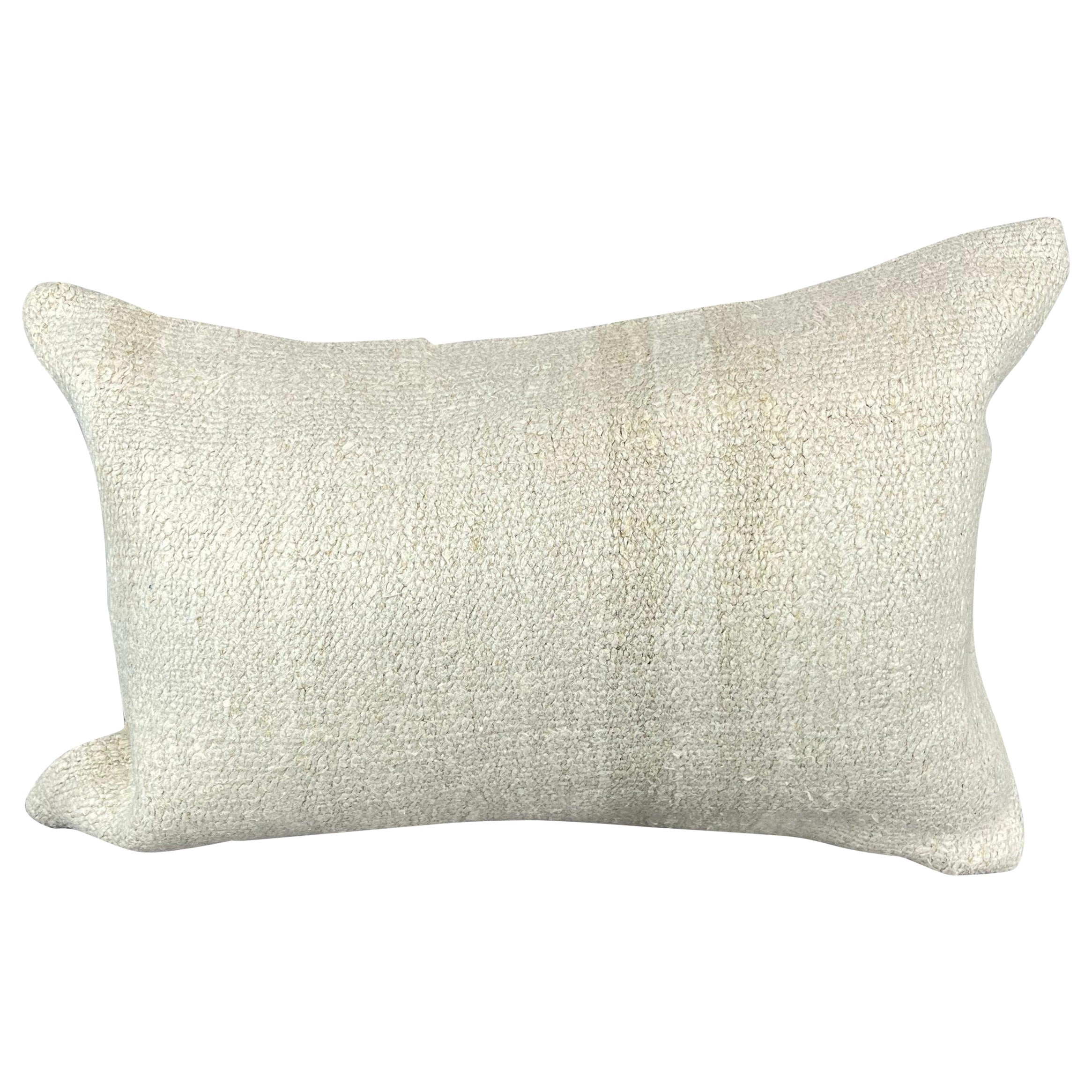 Coussin d'oreiller turc coussin blanc naturel 16 x 24 n° 6207