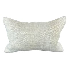 16 x 24 Hemp Pillow Turkish Cushion Natural White Pillow Cushion Cover #7742