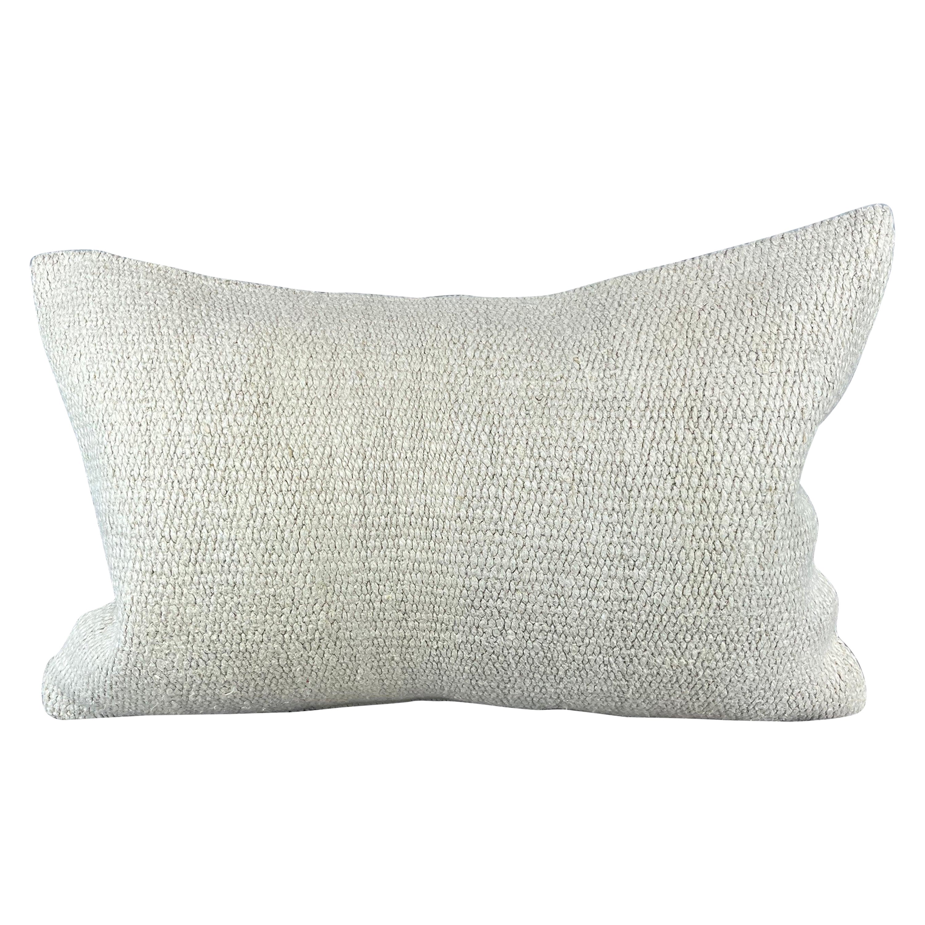 16 x 24 Cuscino in Canapa Cuscino Turco Nature Bianco Cuscino Copricuscino #7743