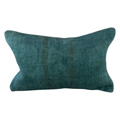 16 x 24 Cuscino turco in canapa Nature grigio-blu Copricuscino #6399