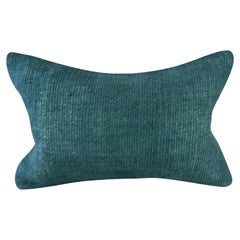 16 x 24 Cuscino turco in canapa Nature grigio-blu Copricuscino #6403