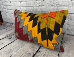 16 x 24 Kilim Pillow Turkish Anatolian Whispers Pillow Cushion Cover #6880