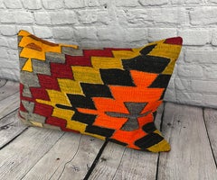 16 x 24 Kilim Pillow Turkish Cushion Grand Haven Pillow Cushion Cover #6934