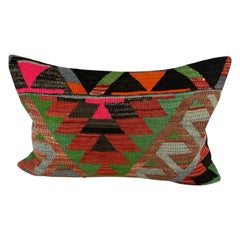 16 x 24 Kilim Pillow Turkish Cushion Route Serenade Pillow Cushion Cover #6933