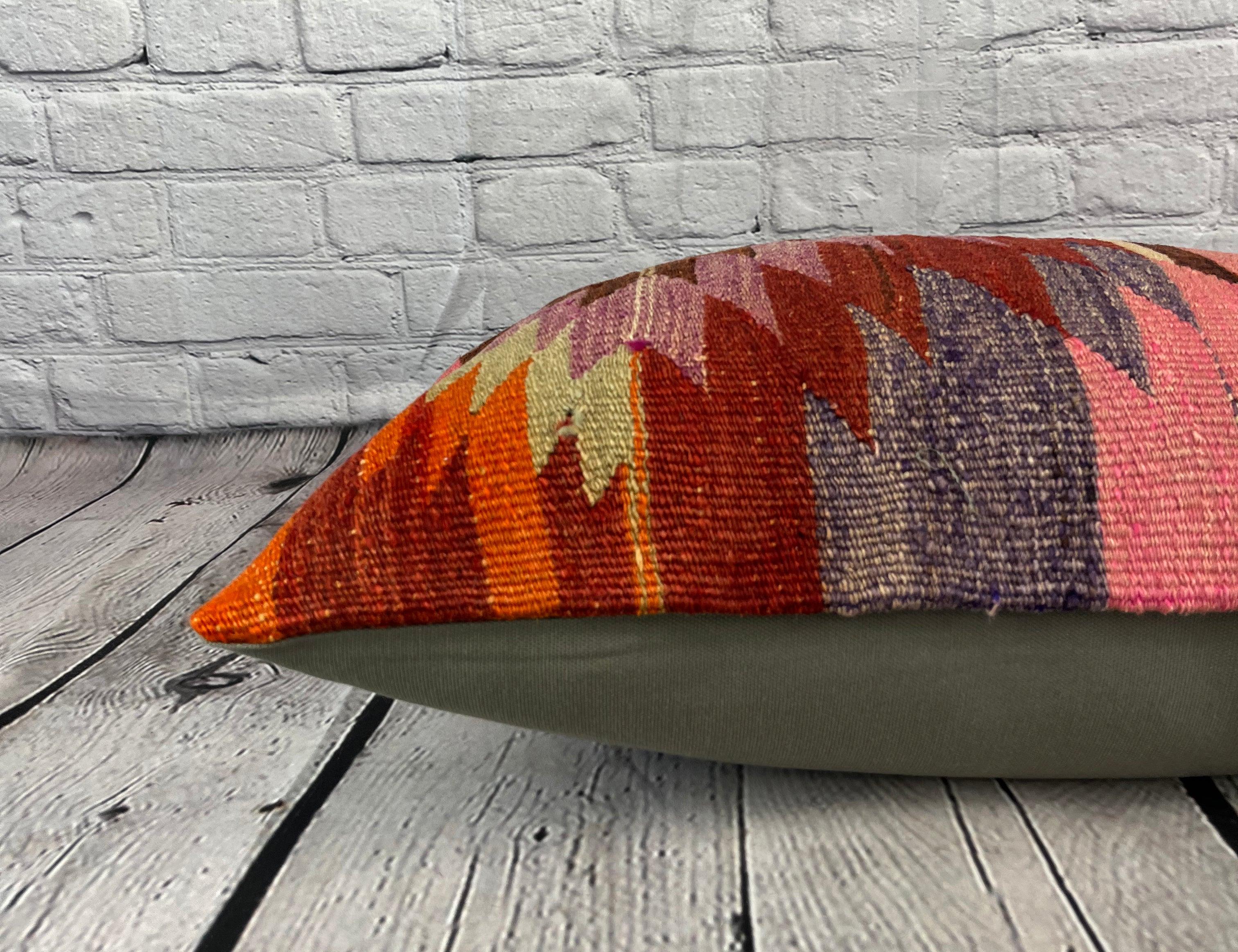 16 x 24 Cuscino Kilim Labirinto Turco Tranquillità Cuscino Copricuscino #6872 In condizioni Nuovo in vendita a Houston, TX