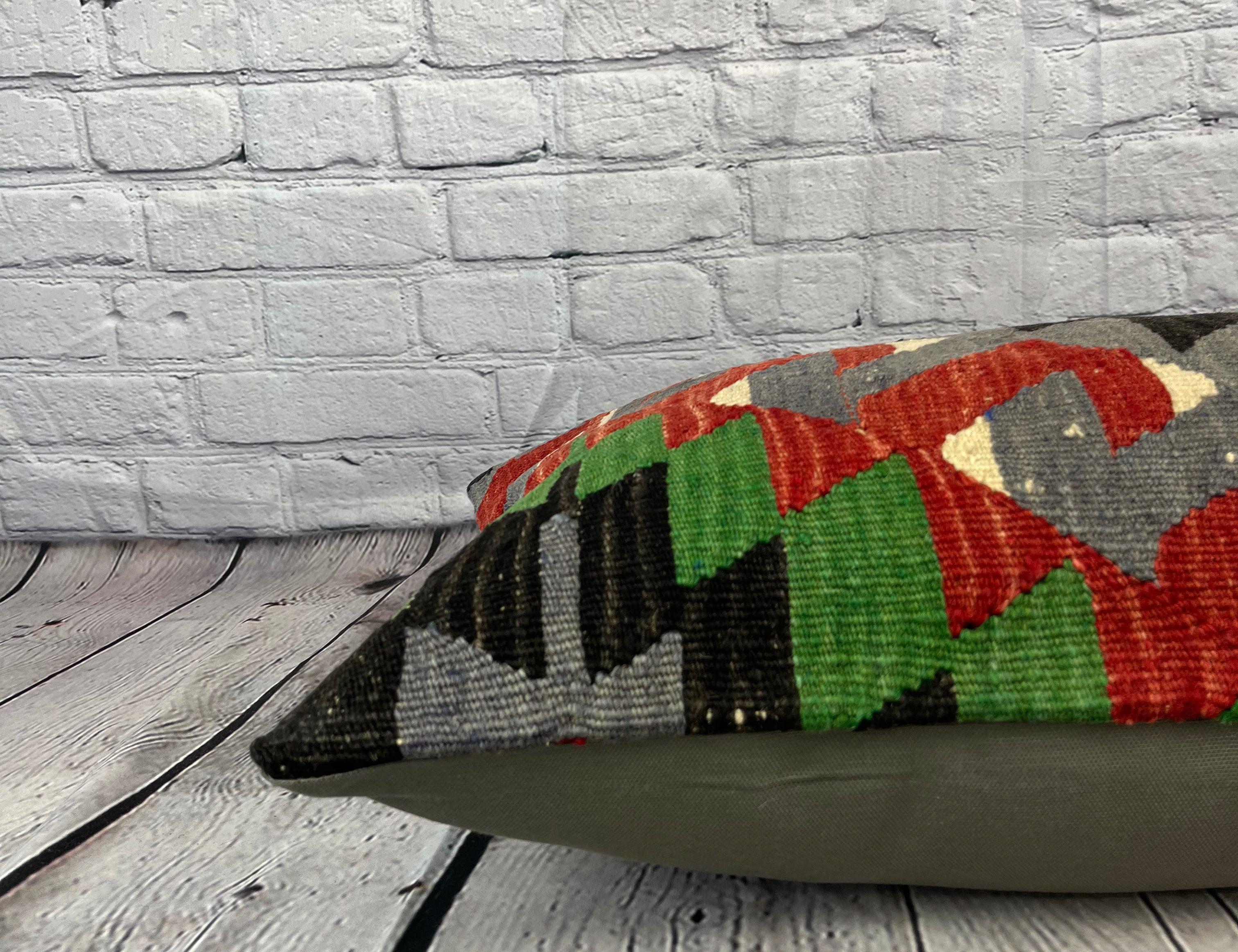 16 x 24 Cuscino Kilim Turco Anatolico Alchimia Comfort Copricuscino #6864 In condizioni Nuovo in vendita a Houston, TX