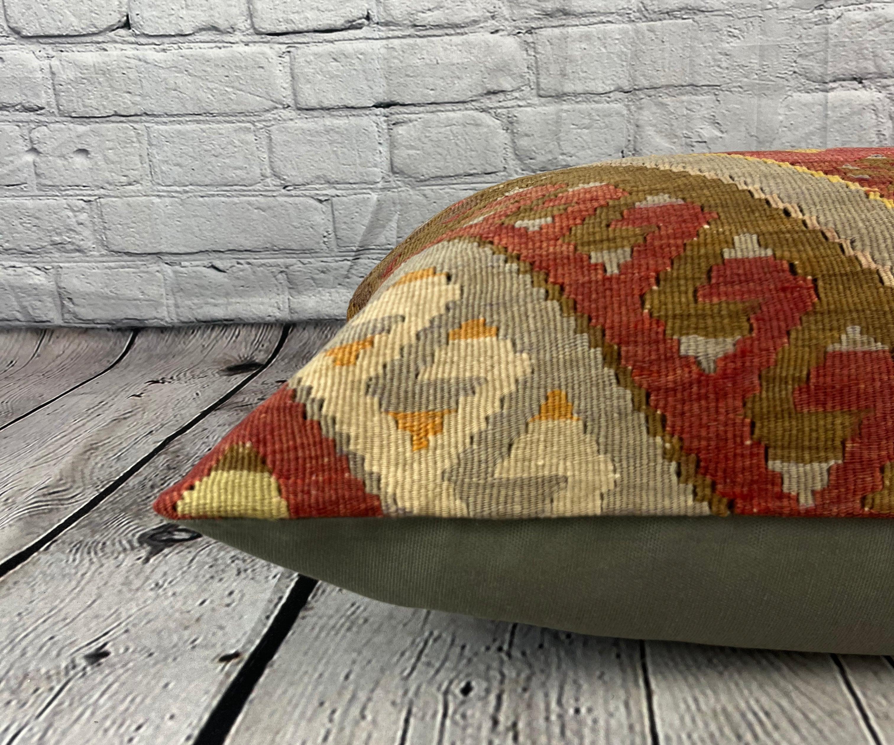 16 x 24 Cuscino Kilim Turco Labirinto Cuscino Comfort Copricuscino #6942 In condizioni Nuovo in vendita a Houston, TX