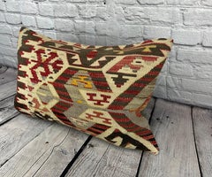 16 x 24 Kilim Turkish Cushion Sultan's Harem Haven Pillow Cushion Cover #6888