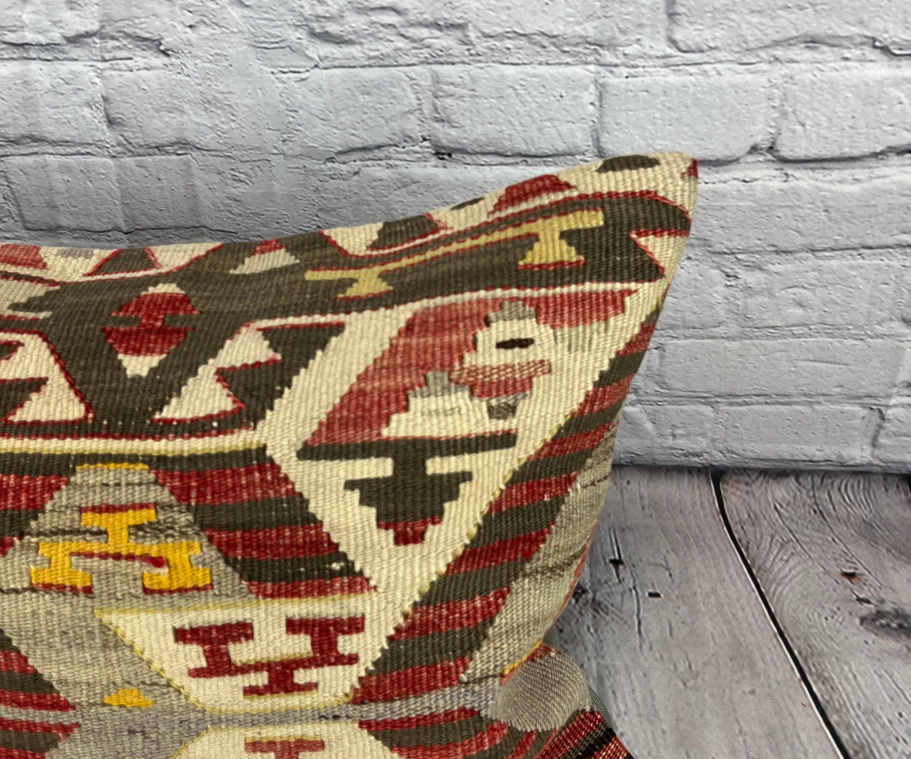 Turco 16 x 24 Cuscino Kilim turco Sultan's Harem Haven Cuscino Copricuscino #6888 in vendita