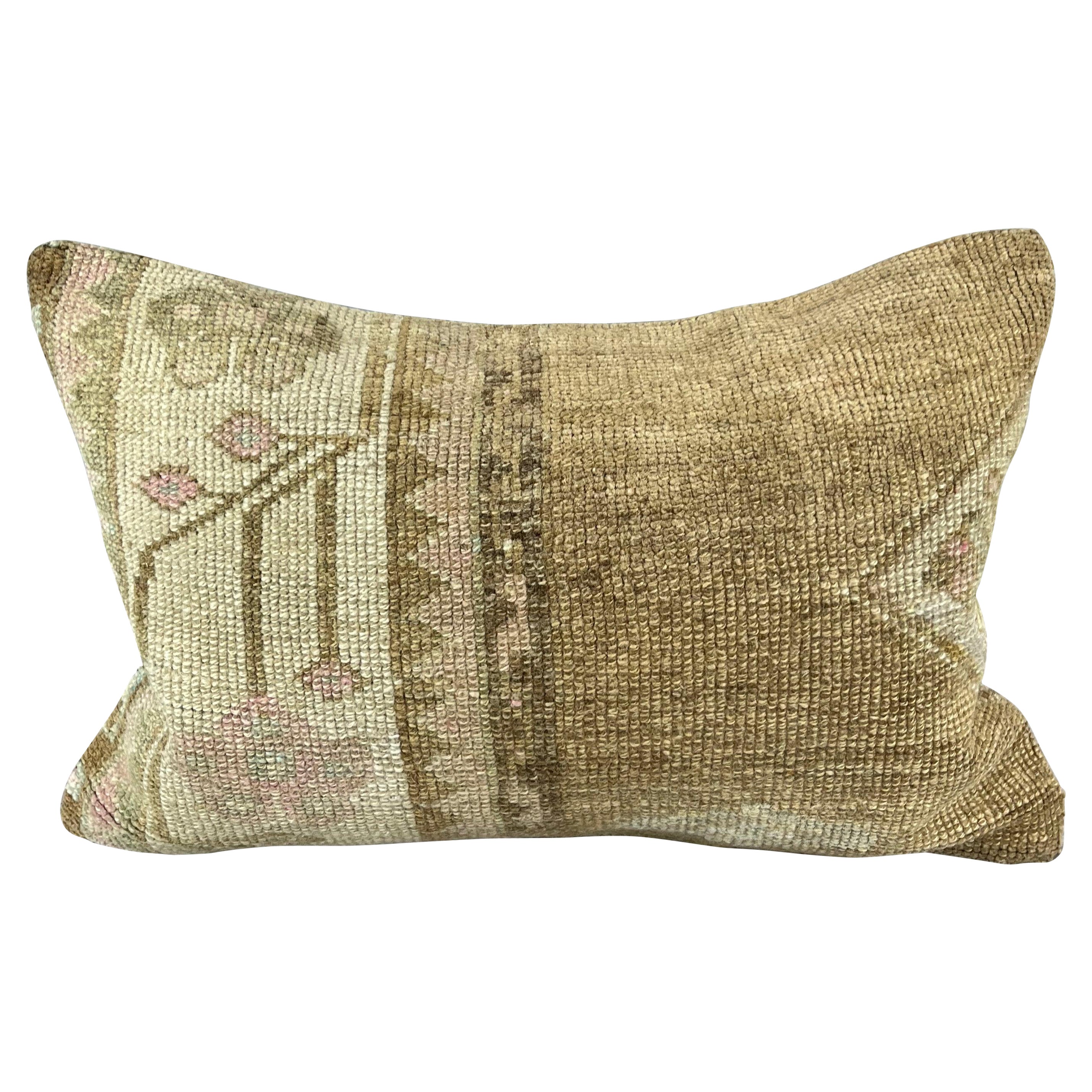 Coussin d'oreiller tapisserie turque Cascade égée 16 x 24 #7457