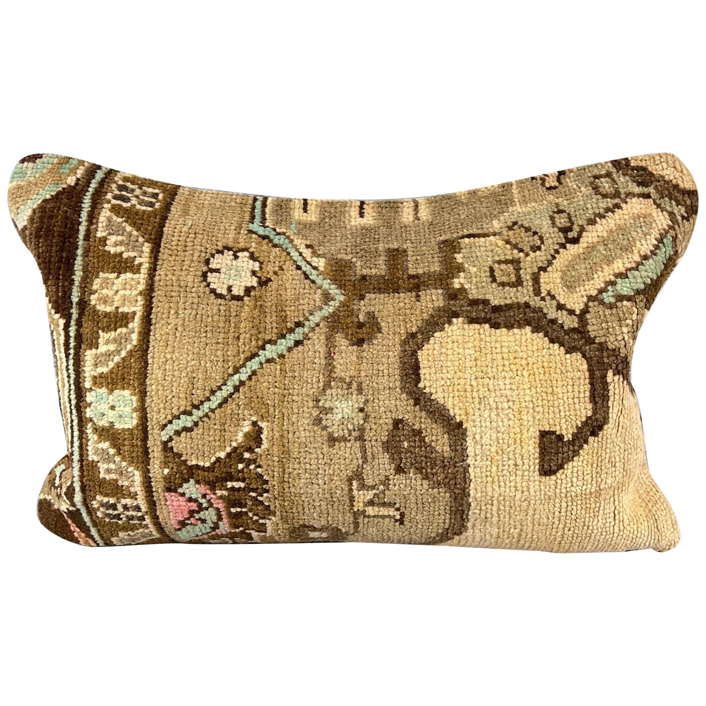 16 x 24 Rug Pillow Cappadocian Dreams Turkish Pillow Cushion Cover #7700
