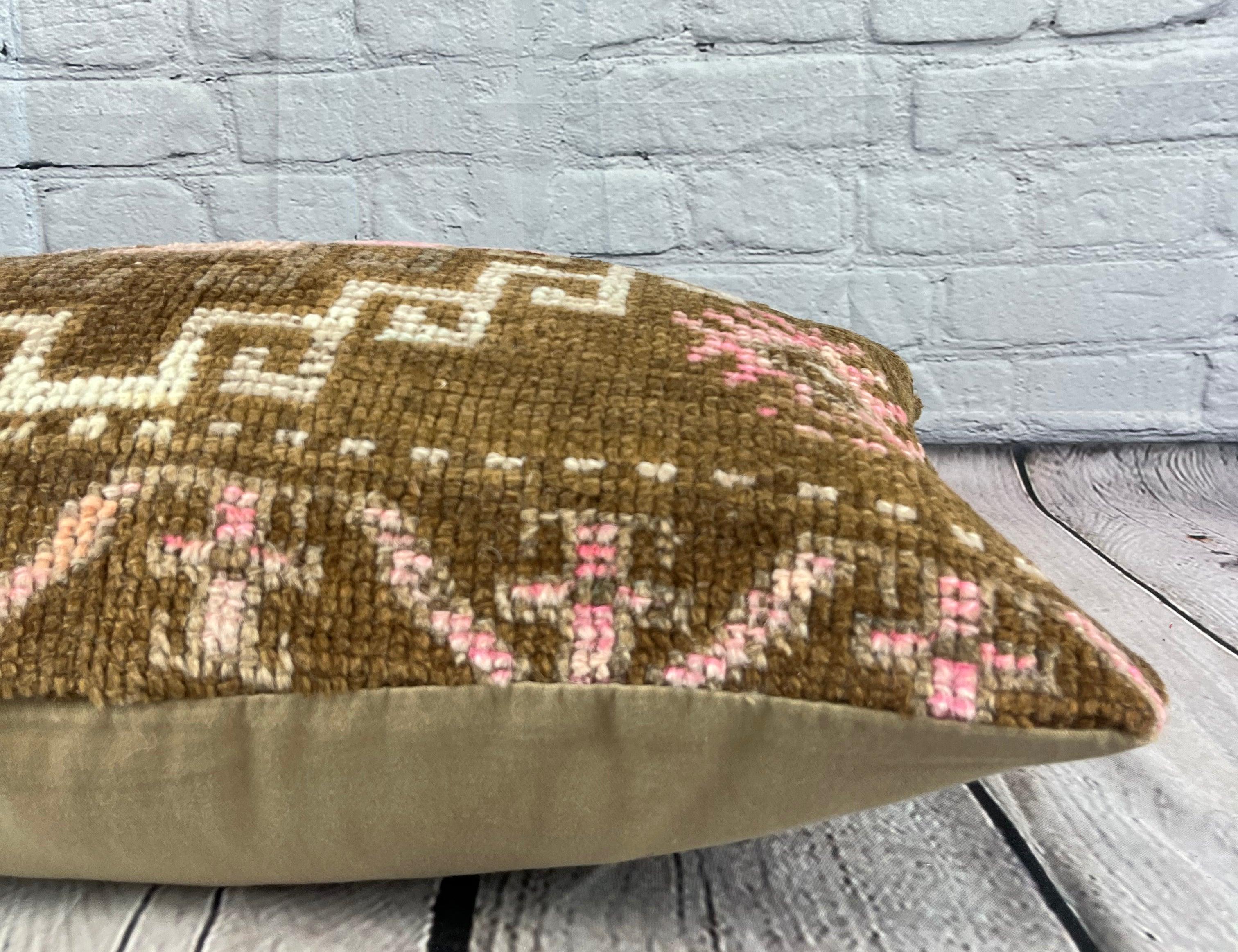 16 x 24 Rug Pillow Istanbul Luminance Turkish Pillow Cushion Cover #7840 In New Condition For Sale In Houston, TX