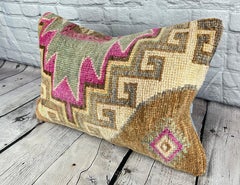 16 x 24 Rug Pillow Ottoman Havenly Turkish Pillow Cushion Cover #7456
