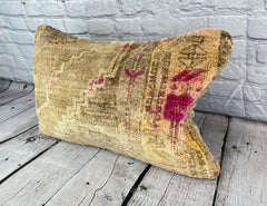 16 x 24 Rug Pillow Ottoman Opal Turkish Pillow Cushion Cover #7710