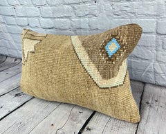 16 x 24 Rug Pillow Sapphire Solace Turkish Pillow Cushion Cover #7708