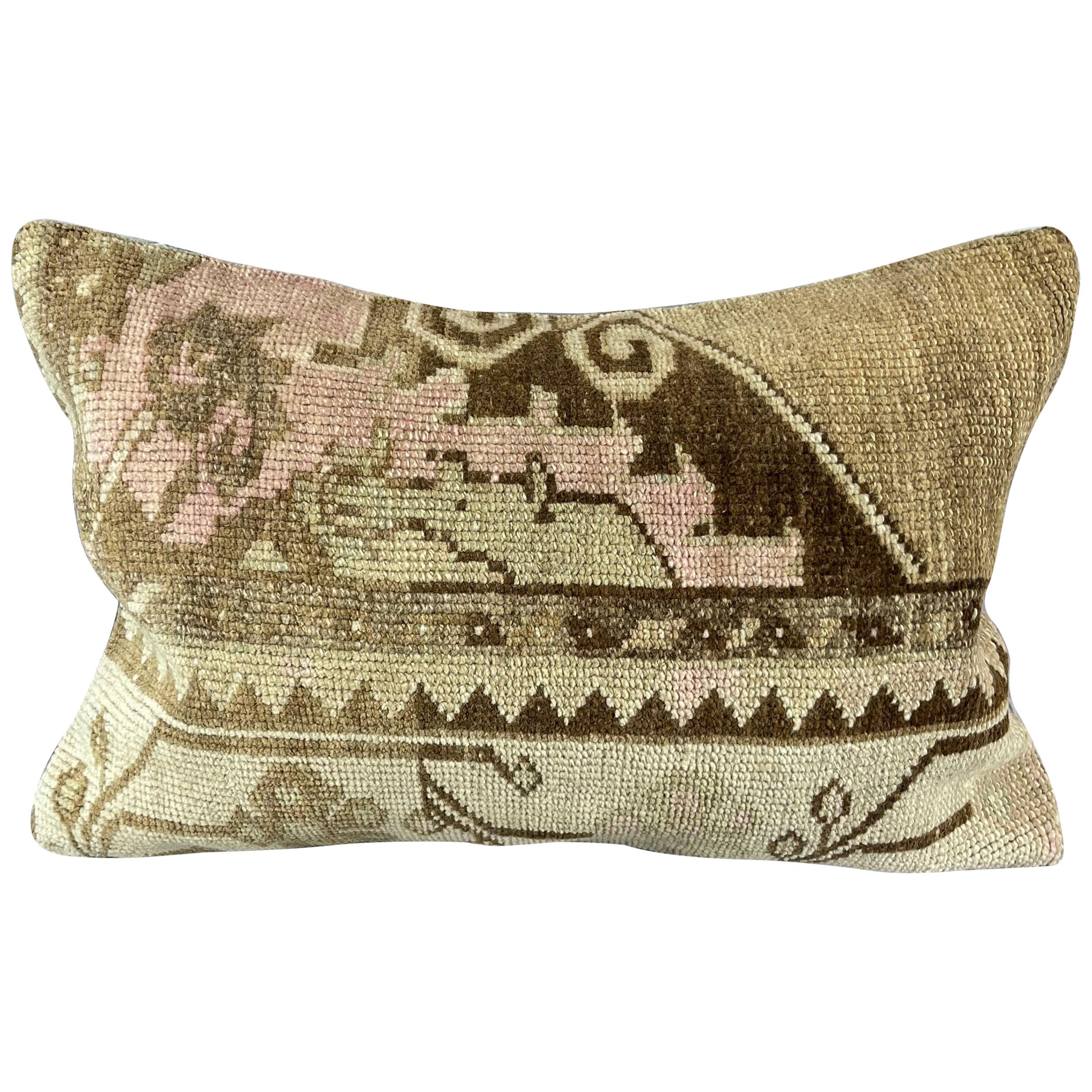 16 x 24 Oreiller de tapis Sultanate Solace Turc Oreiller Coussin Cover #7453