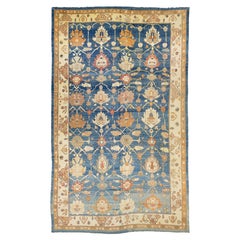 16 x 26 Tapis surdimensionné turc moderne Knots Rugs Laine nouée à la main Bleu ardoise et Ivoire 16 x 26 Tapis surdimensionné turc moderne Knots Rugs Laine nouée à la main Bleu ardoise et Ivoire