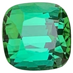 1,60 Carati Adorabile tormalina verde brillante naturale sfusa dall'Afghanistan