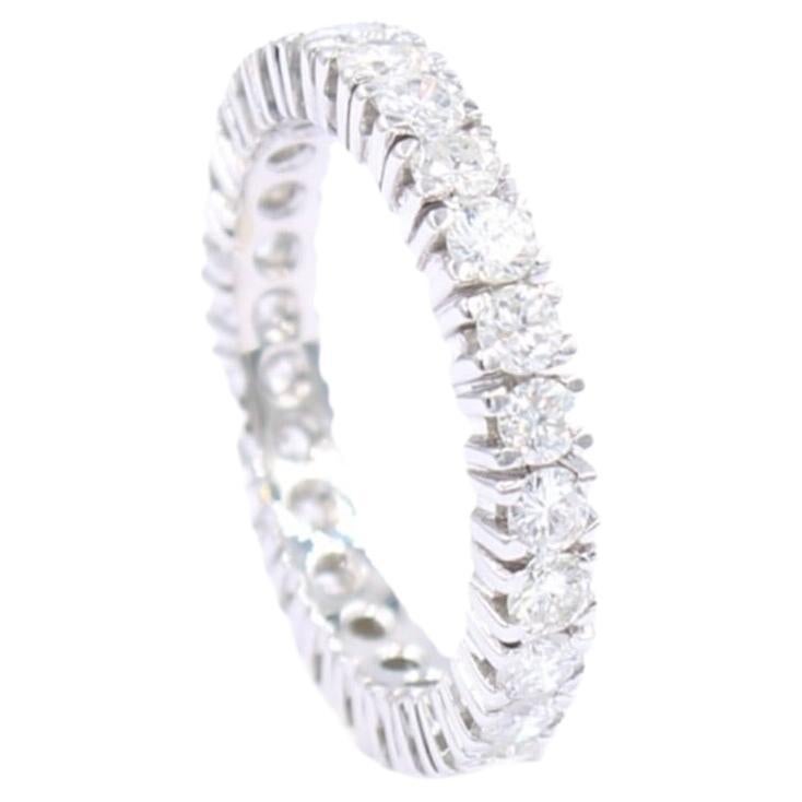 1.60 Carat diamond full eternity diamond ring gold 18 Karat