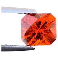 1,60 Karat Loser Feuer Spessartin-Granat aus Afghanistan-Mine