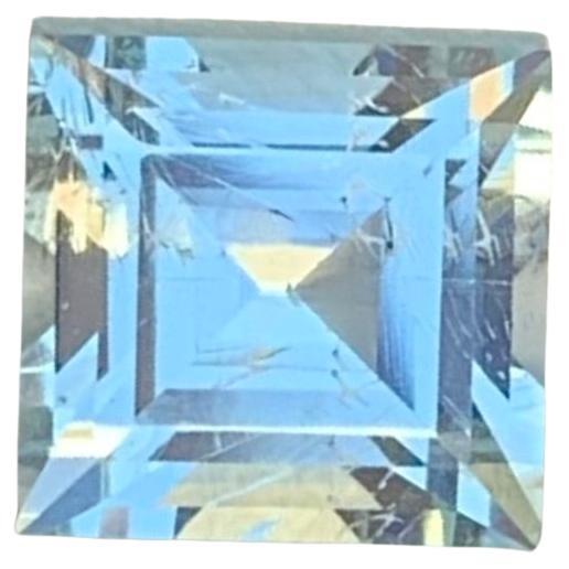 1.60 Carat Natural Loose Aquamarine Princess Cut Gemstone