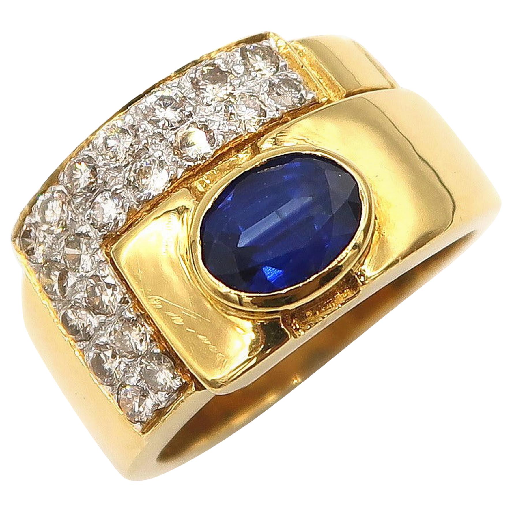 18K Oakley Ring