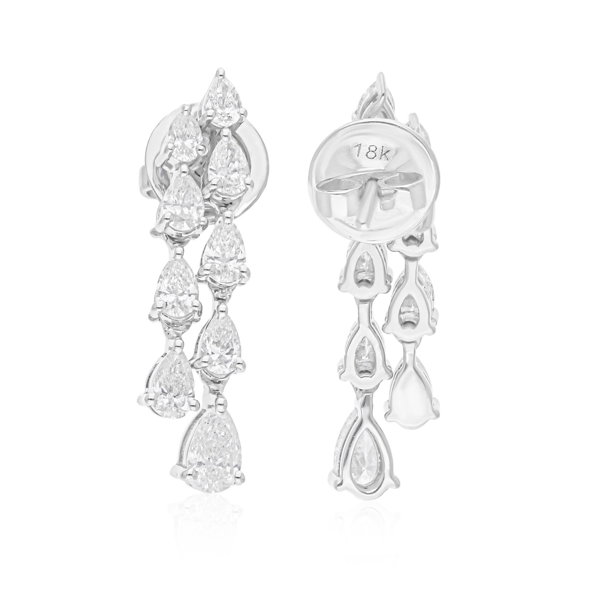 Cast from 14-karat gold, these exquisite earrings are handset with 1.60 carats of sparkling diamonds.

FOLLOW SPECTRUM JEWELS storefront to view the latest collection & exclusive pieces. Spectrum Jewels is proudly rated as a Top Seller on 1stdibs