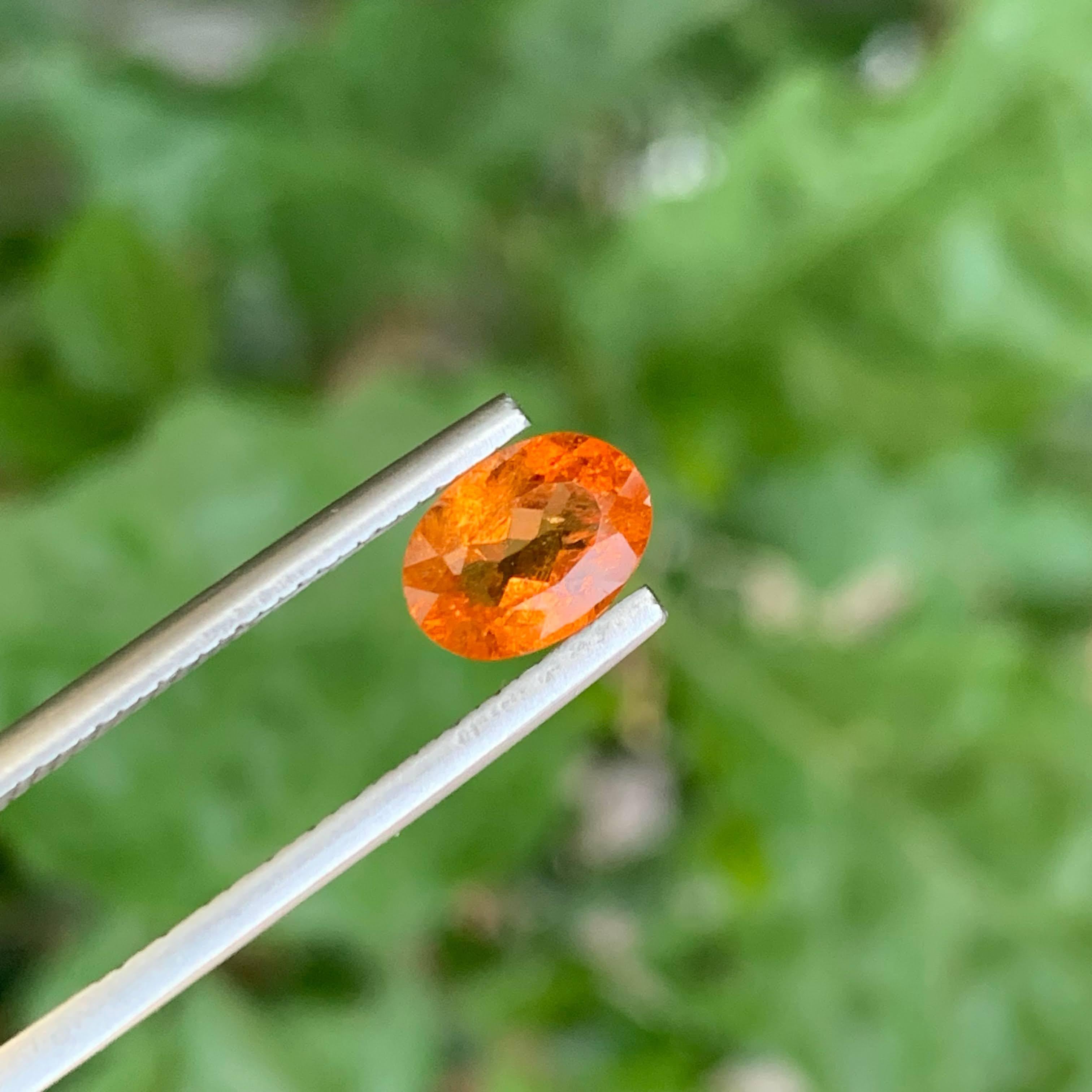Gewicht 1,60 Karat
Abmessungen 8,3x6x3,5mm
Behandlung Keine
Herkunft Afrika
Klarheit  Eingeschlossen
Form Oval
Schliff Facettiert
NA


Dieser exquisite Fanta-Granat von 1.60 Karat ist ein atemberaubendes Beispiel natürlicher afrikanischer