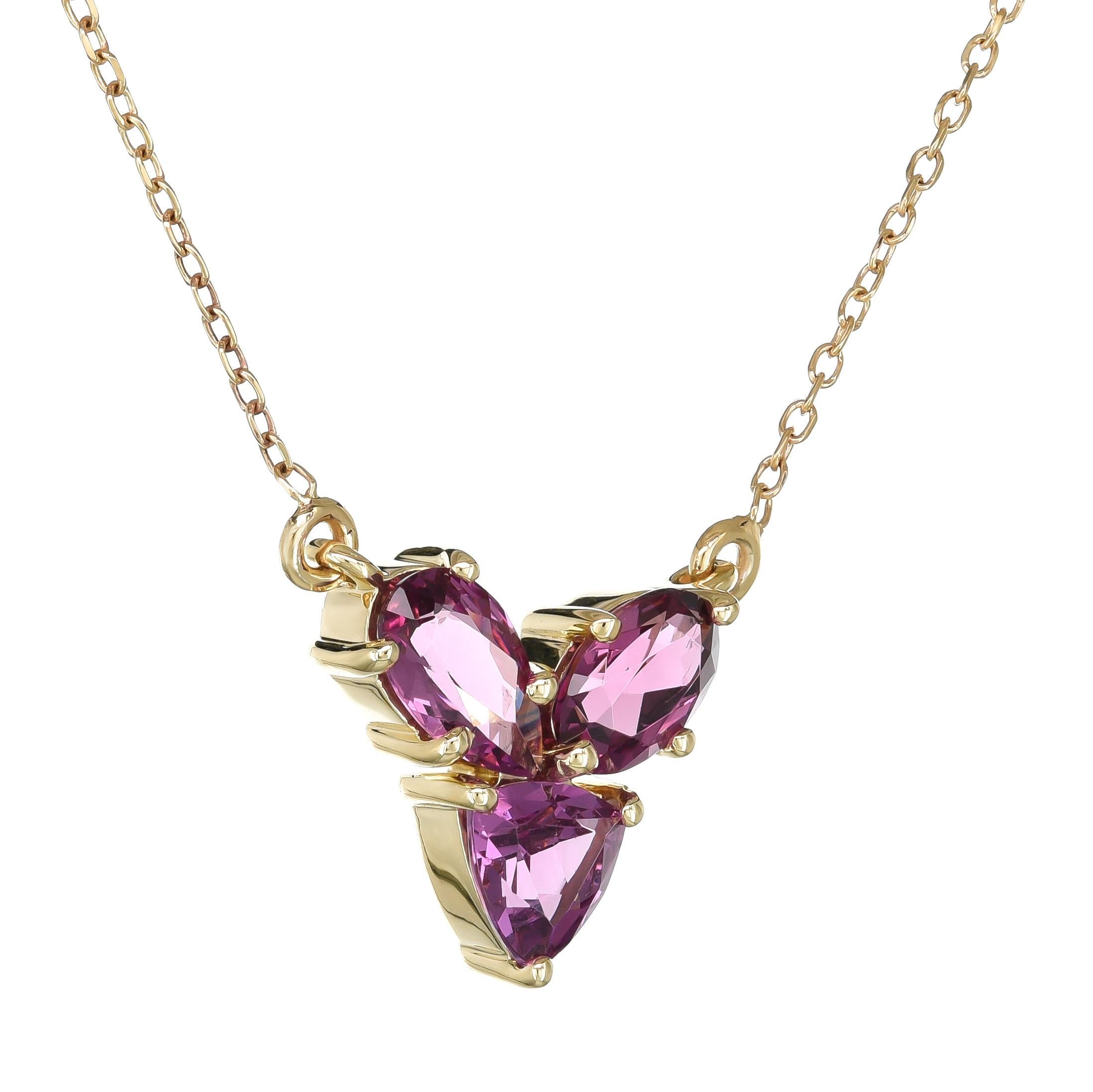 Discover the exquisite beauty of Grape Garnet, elegantly set in 14K white gold. This captivating stone is celebrated for its vivid purple hue, exuding elegance and charm, making it a favorite among jewelry enthusiasts and collectors alike.

Metal