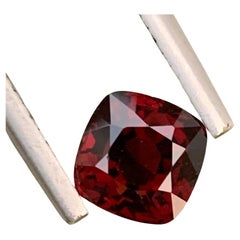 Used 1.60 Carats Natural Loose Red Burmese Spine Ring Gemstone 