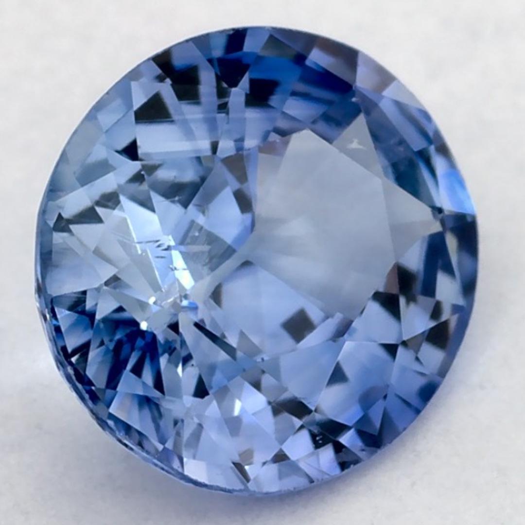 Taglio ovale 1.60 carati di zaffiro blu ovale sfuso in vendita