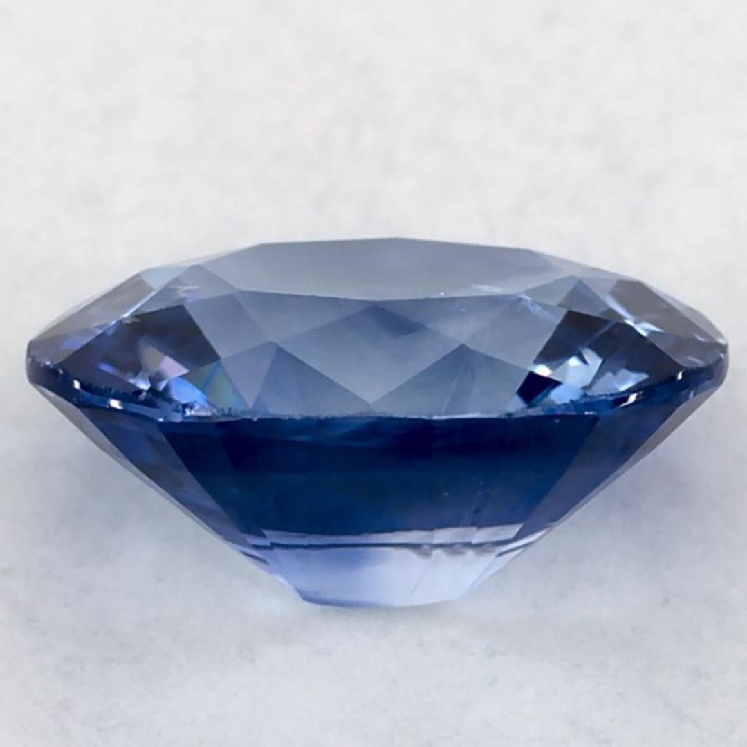 1.60 carati di zaffiro blu ovale sfuso In condizioni Nuovo in vendita a Fort Lee, NJ
