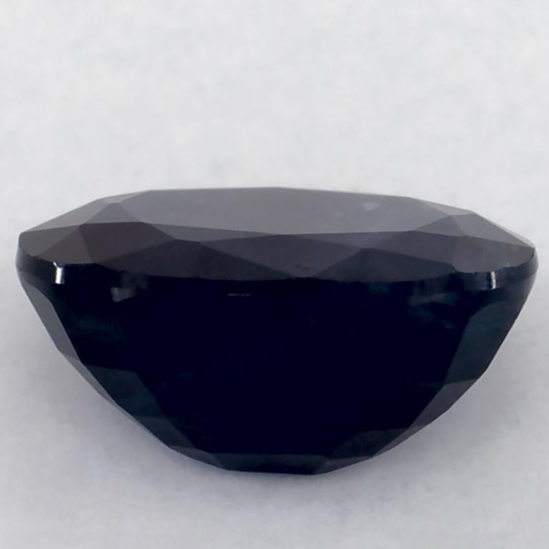 1.60 carati di zaffiro blu ovale sfuso in vendita 3