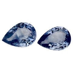 1.60 Ct Blue Sapphire Pear Loose Gemstone