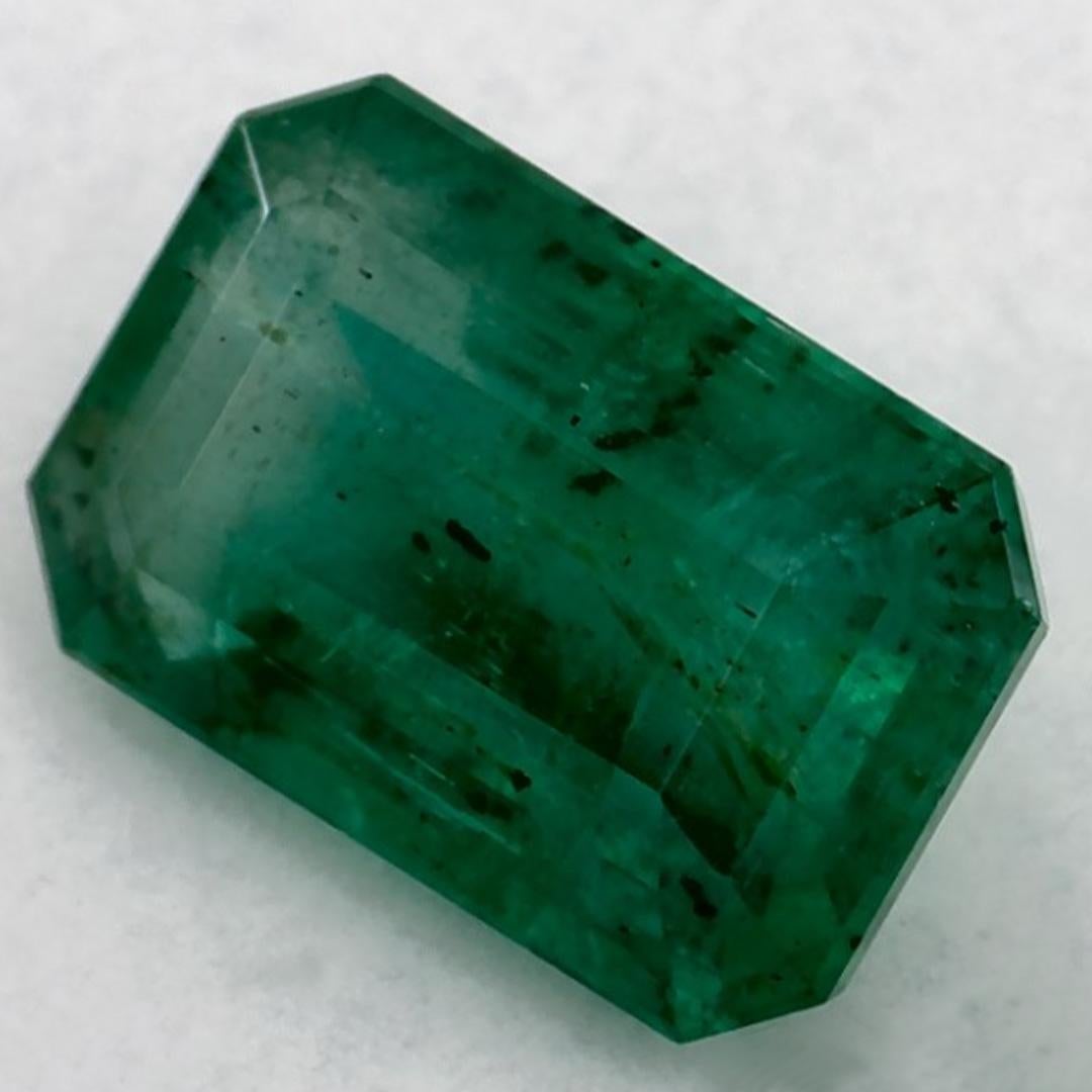 1.60 qt Esmeralda talla octágono Gema suelta en Nuevo estado para la venta en Fort Lee, NJ